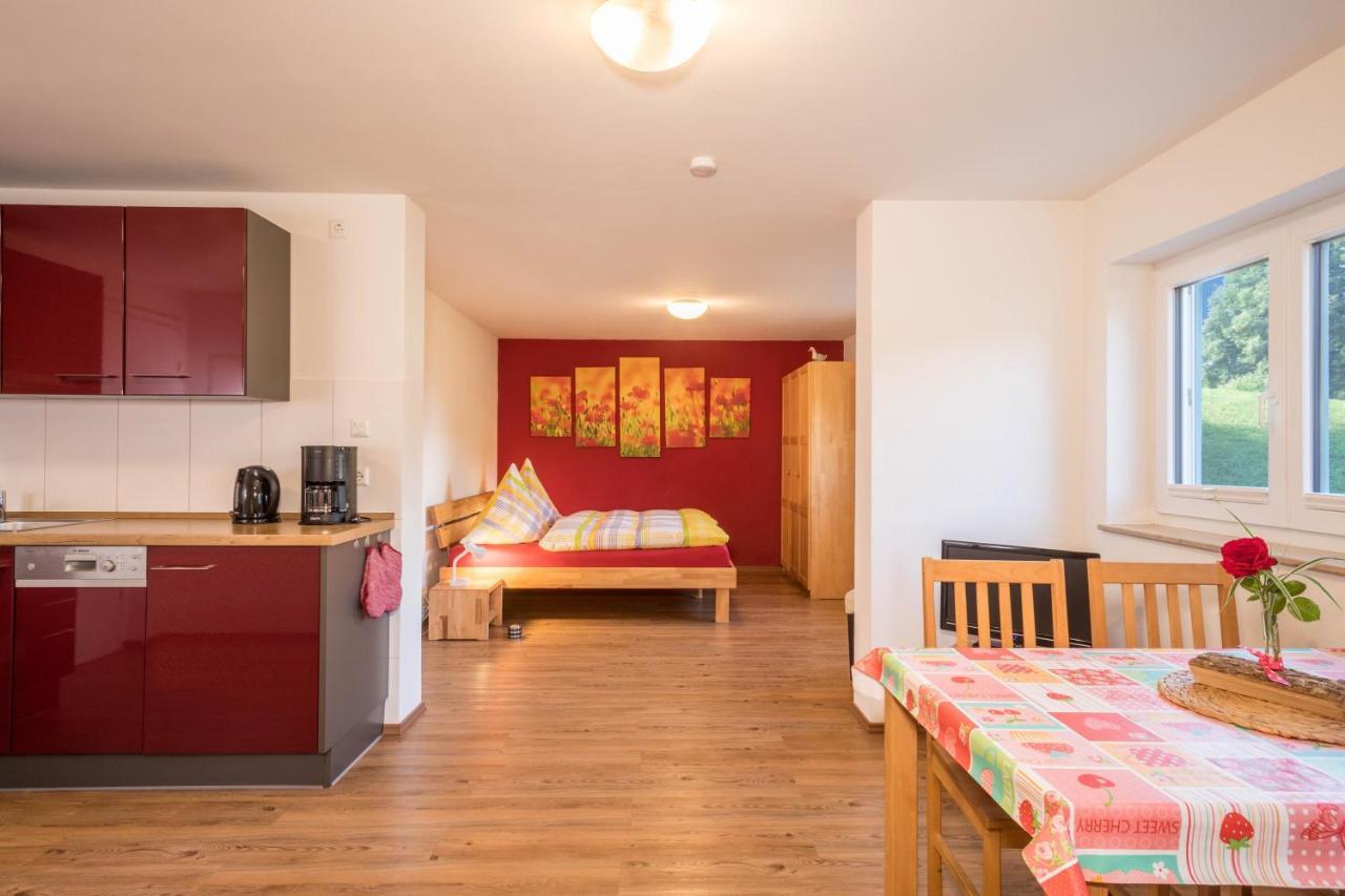 Ferienhof Weber Wohnung Fichte Neukirch  Exterior foto
