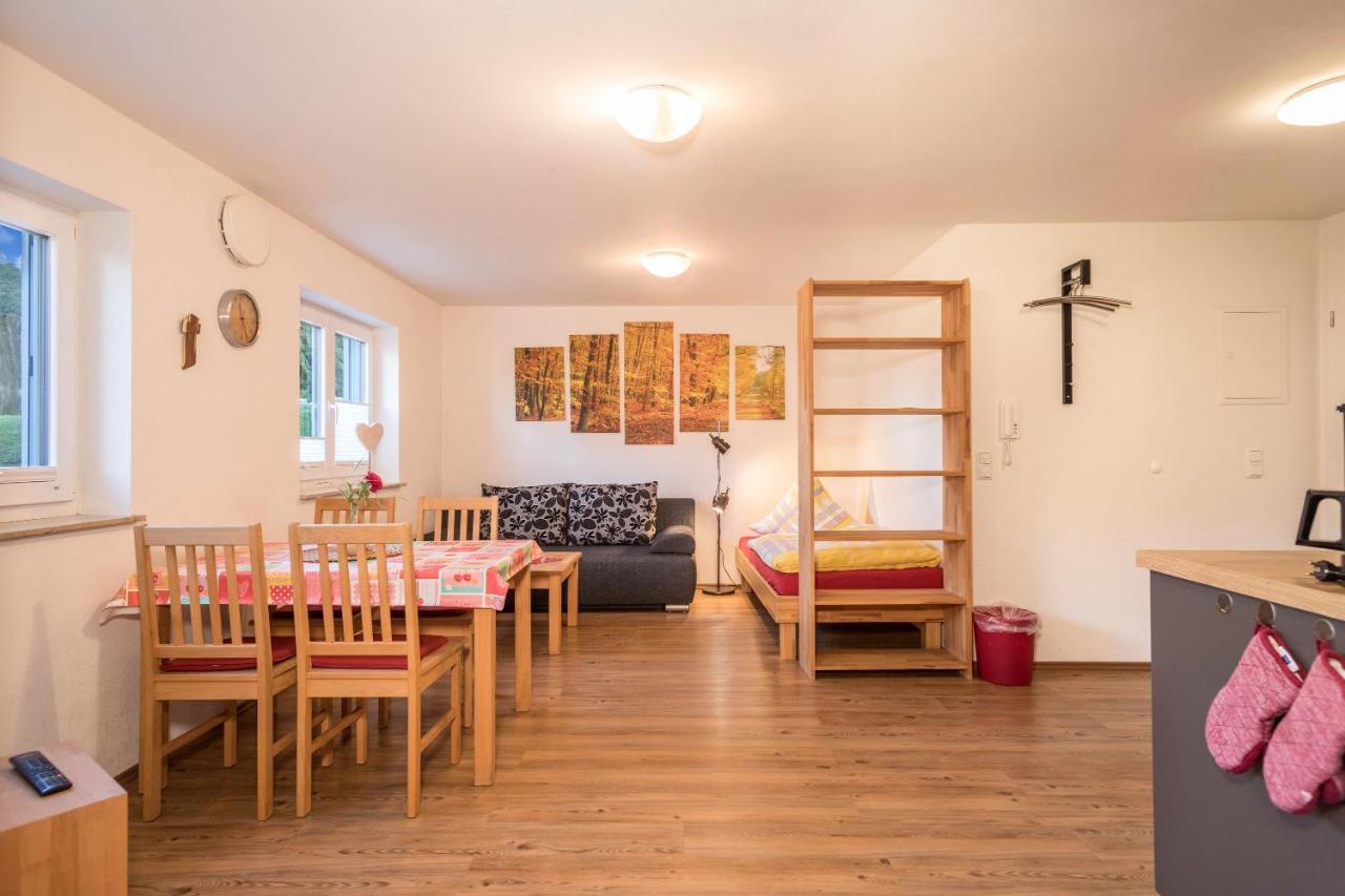 Ferienhof Weber Wohnung Fichte Neukirch  Exterior foto